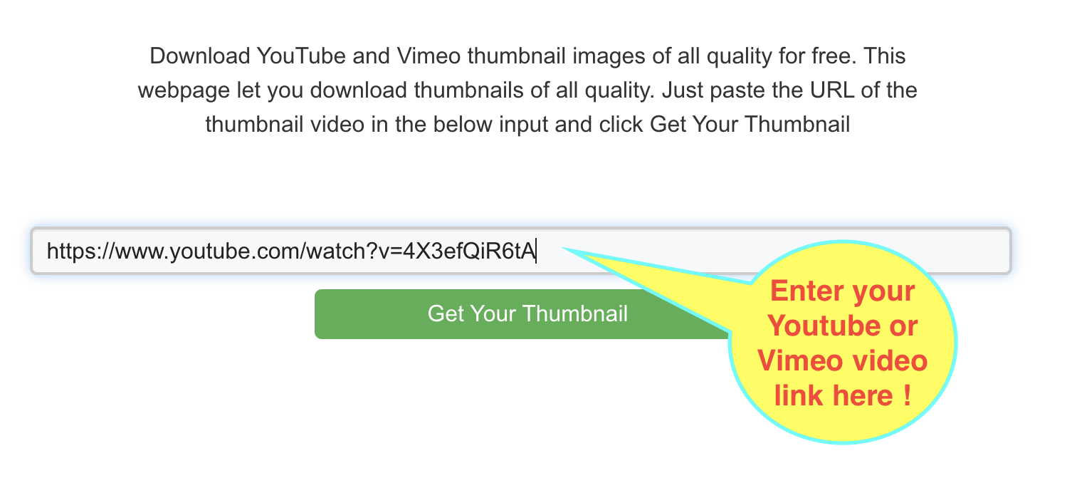 vimeo thumbnail downloader